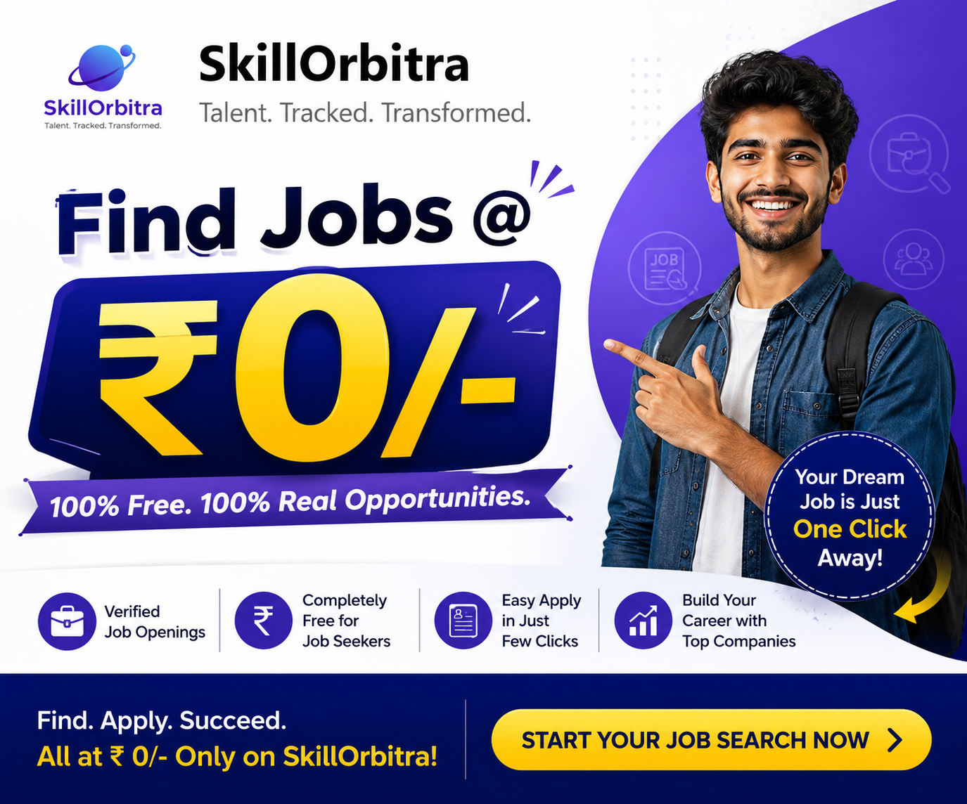 Find job @ no Cost